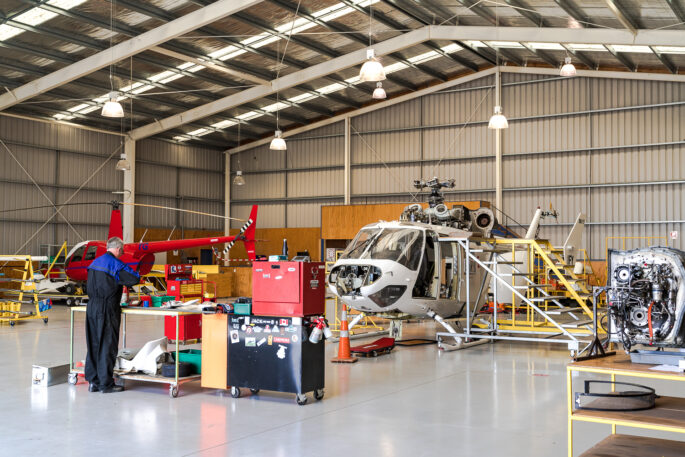helicopter maintenance